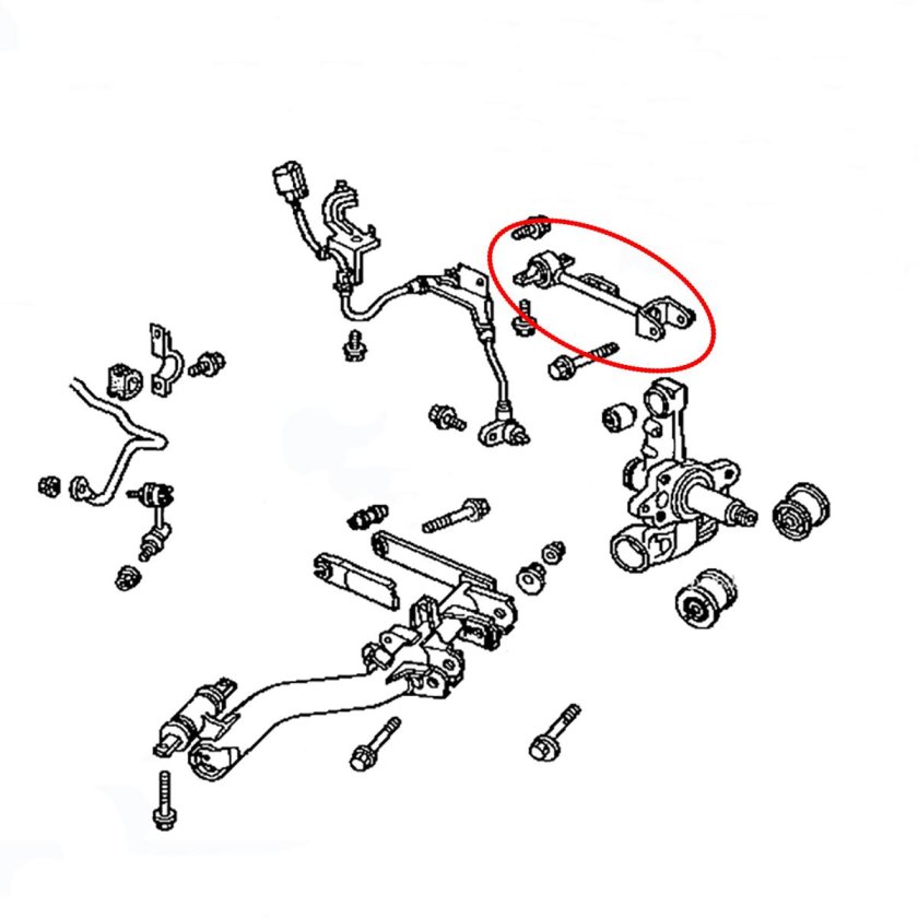 Сайлентблоки задней подвески Хонда Цивик 4д