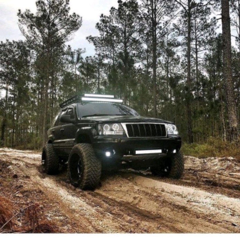 Jeep Grand Cherokee оффроад