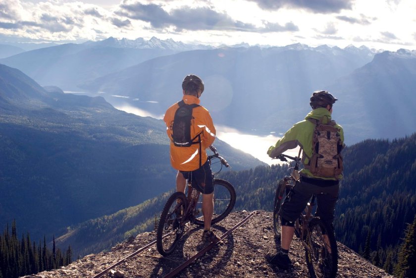 Велосипед в горах