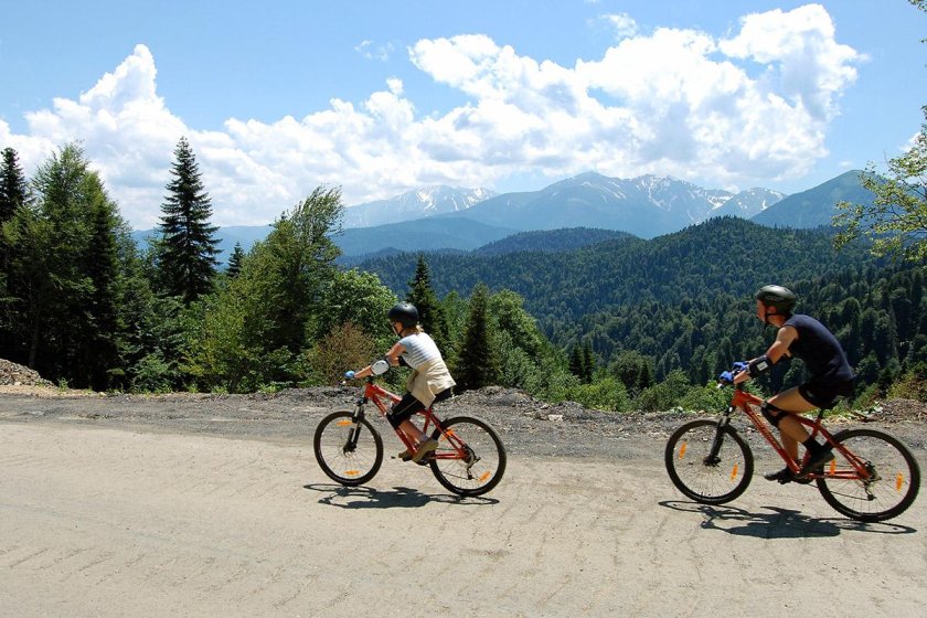Велопрогулки в горах