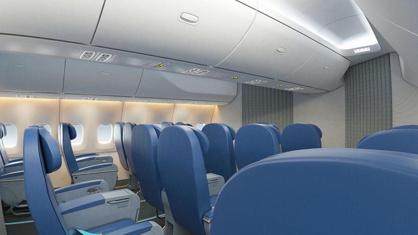 Ил 96 400 салон