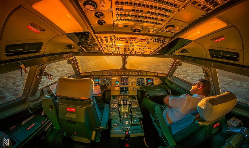 Ил 76 МД кабина