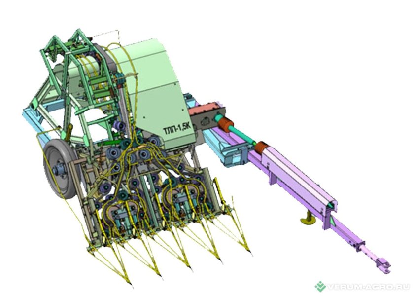 Теребилка льна ТЛП-1,5к