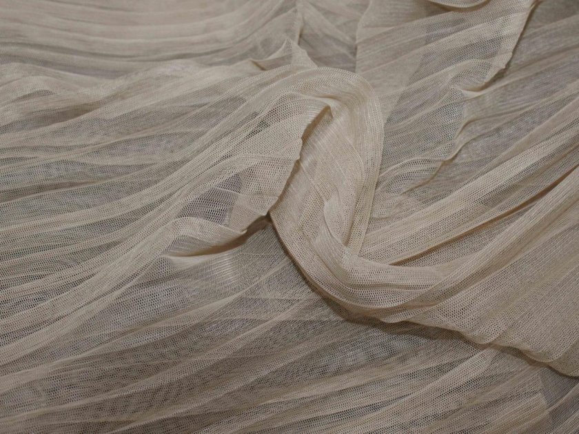 Сетка плиссе ткань
