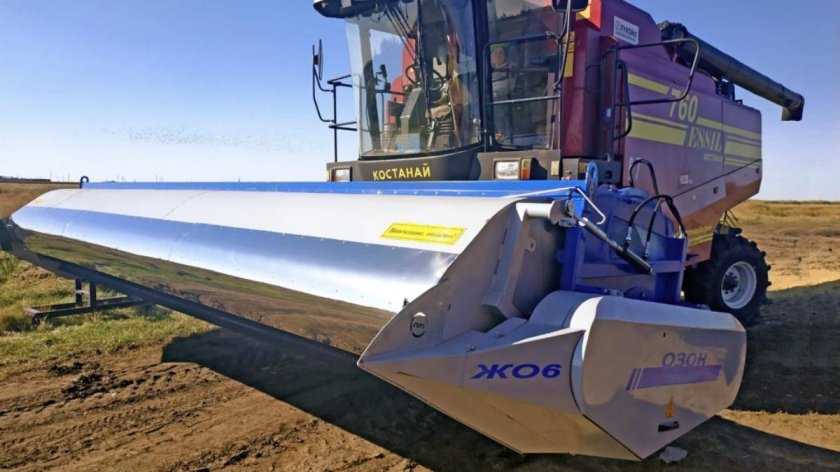 Очесывающая жатка Пензмаш