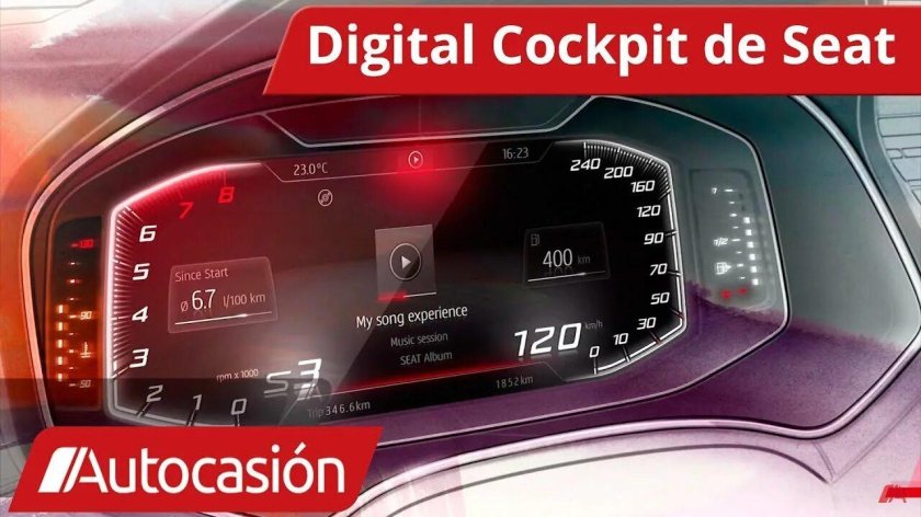 Seat Leon электронная панель