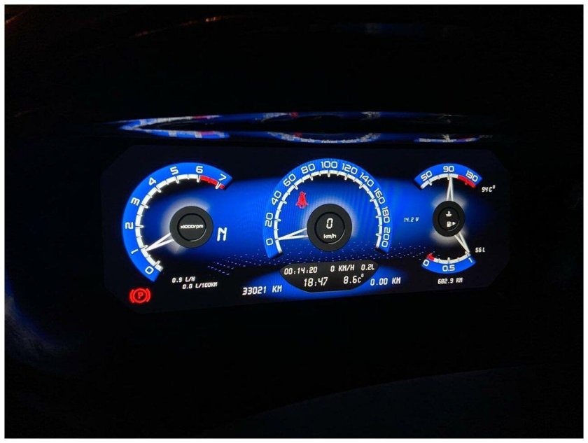 Приборная панель Лада Веста Vision