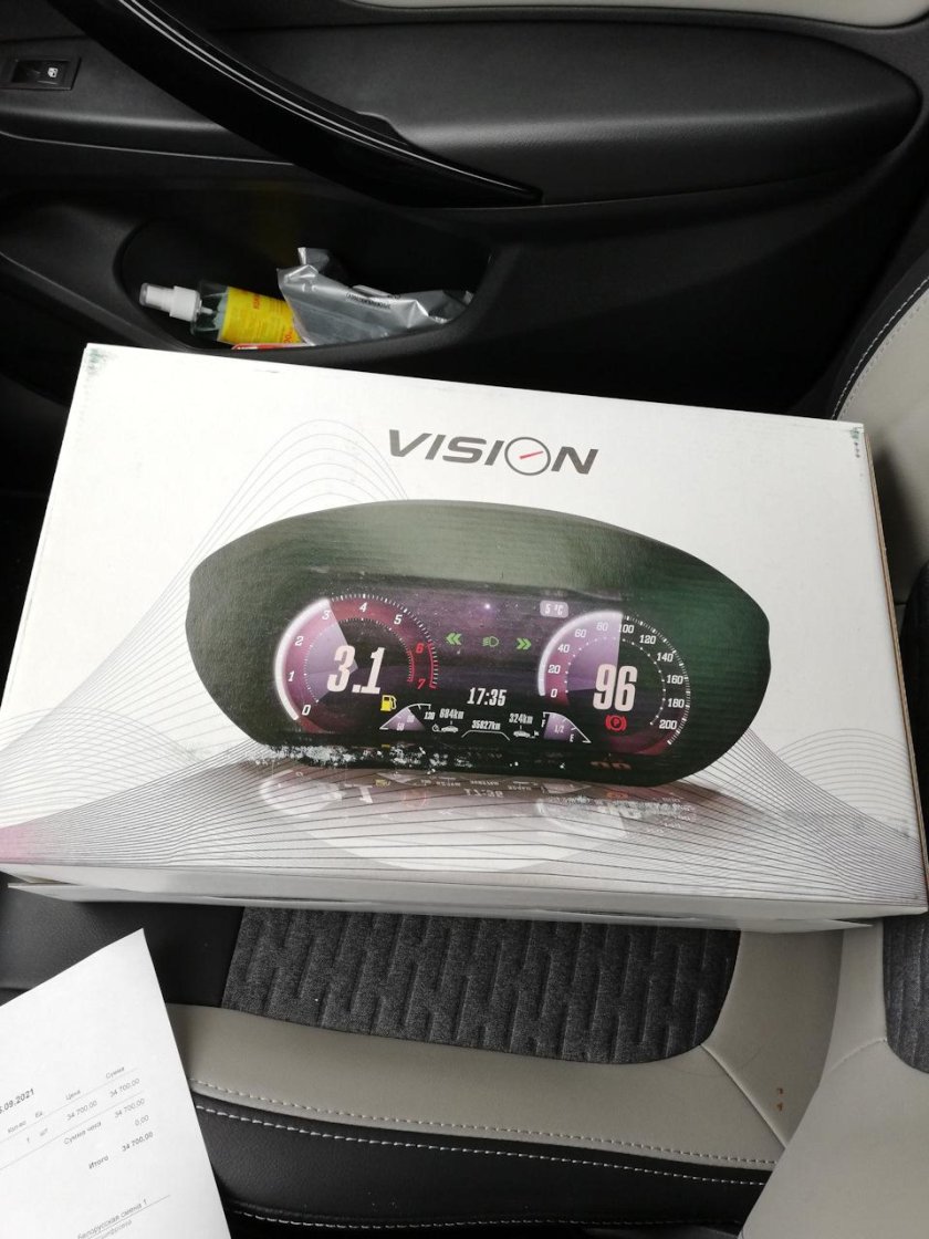 Электронная приборная панель Веста