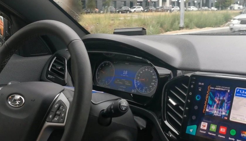 Цифровая приборная панель Веста Vision