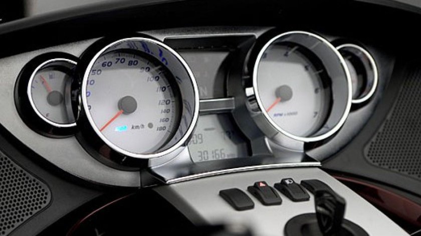 Victory Vision Tour приборная панель