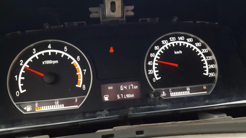 Приборная панель Geely Vision