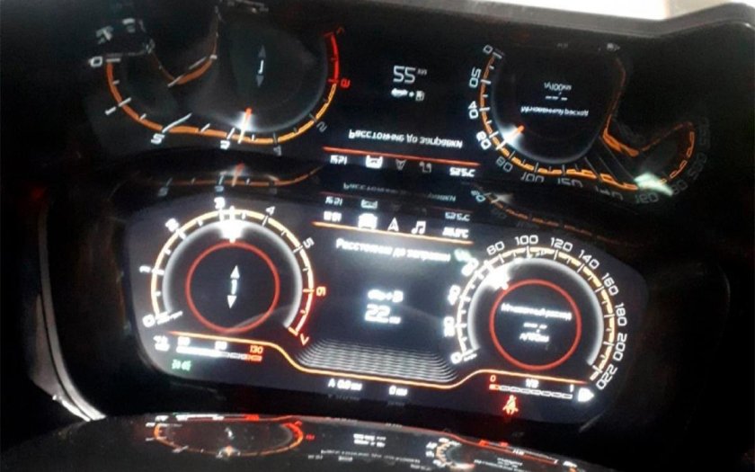 Панель приборов Лада Веста 2022