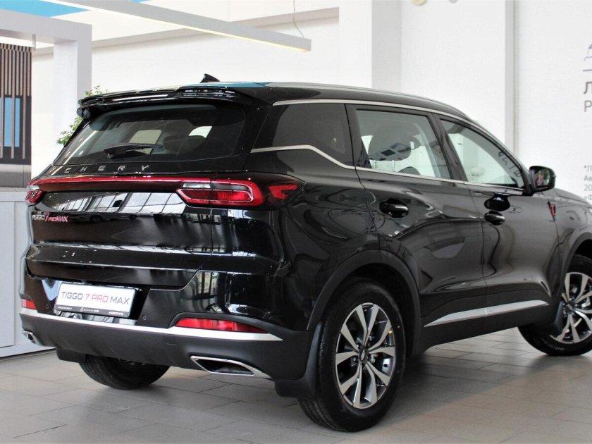 Chery Tiggo 7 Pro Max черный