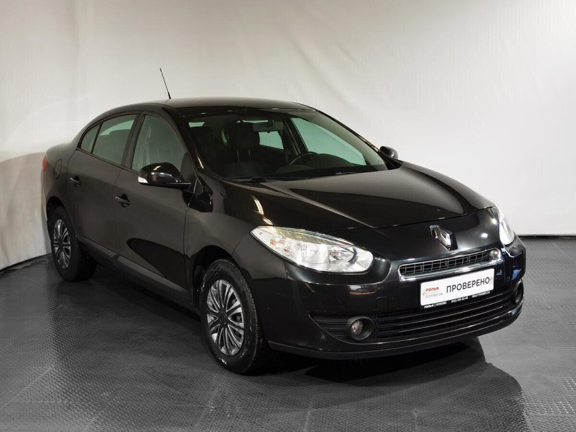 Рено Флюенс 2012 черный