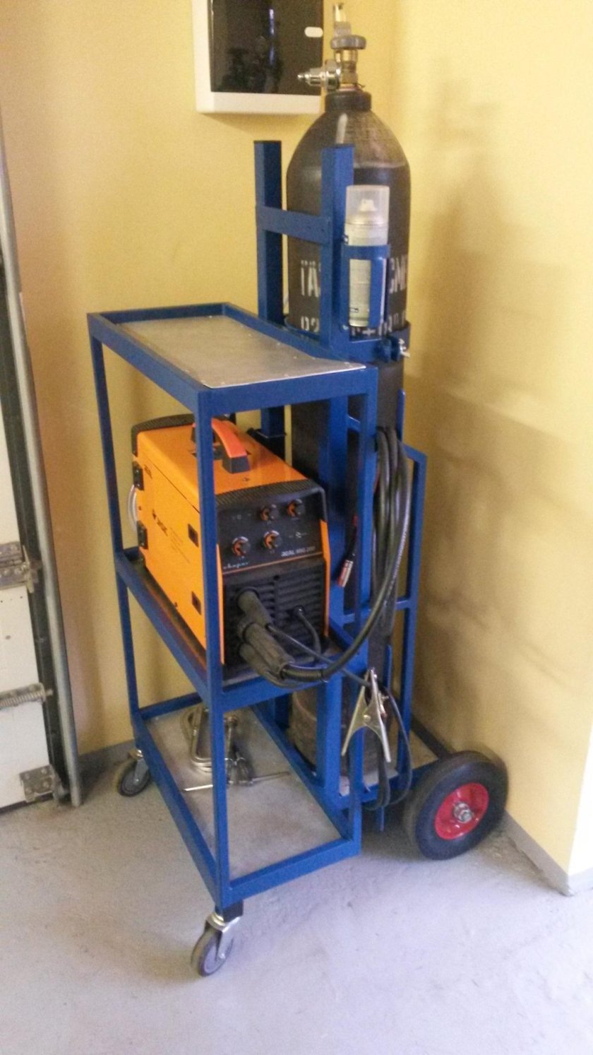 Тележка для полуавтомата Аура 205