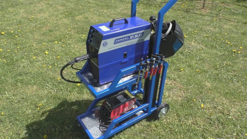 Тележка под сварочный аппарат Аврора Оверман