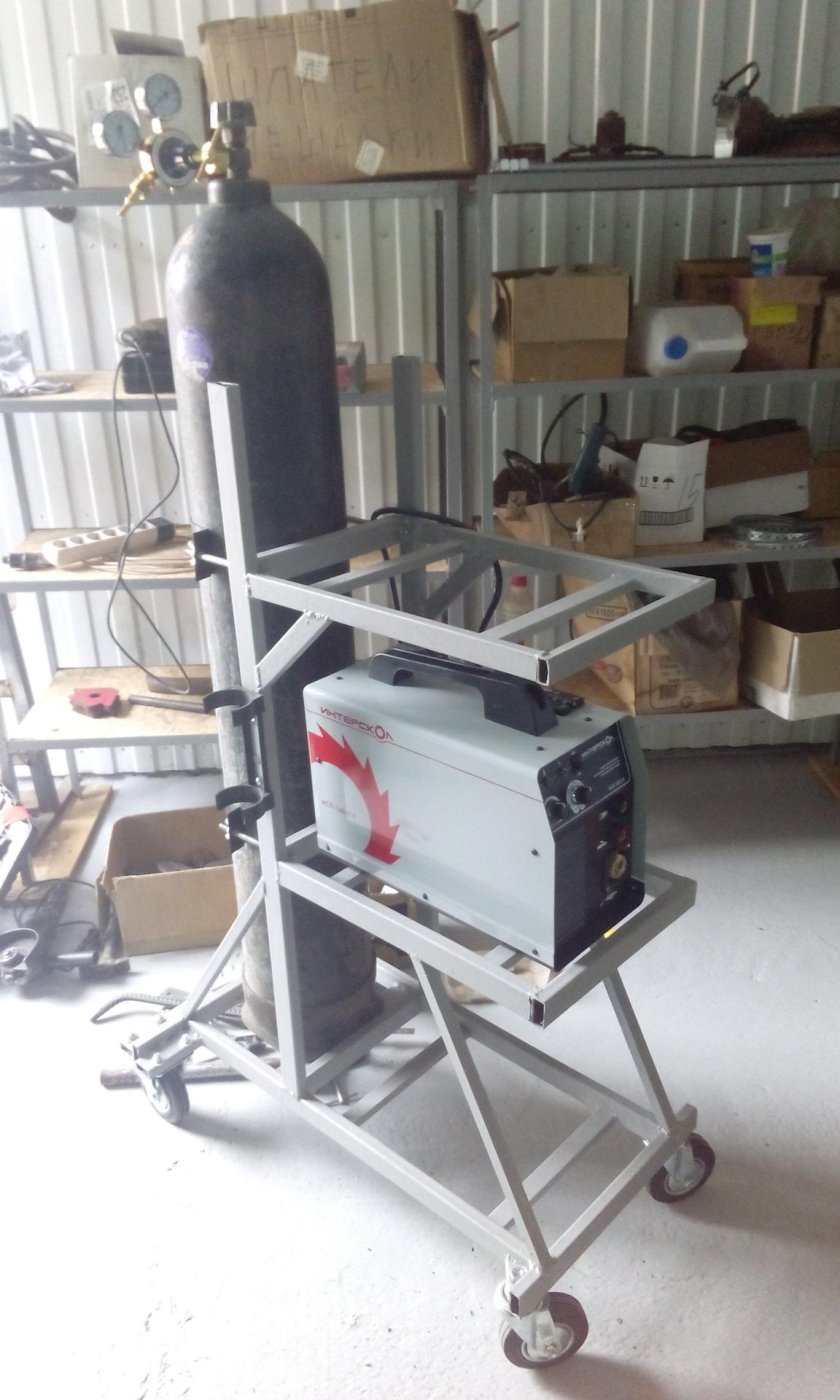 Тележка под сварочный полуавтомат