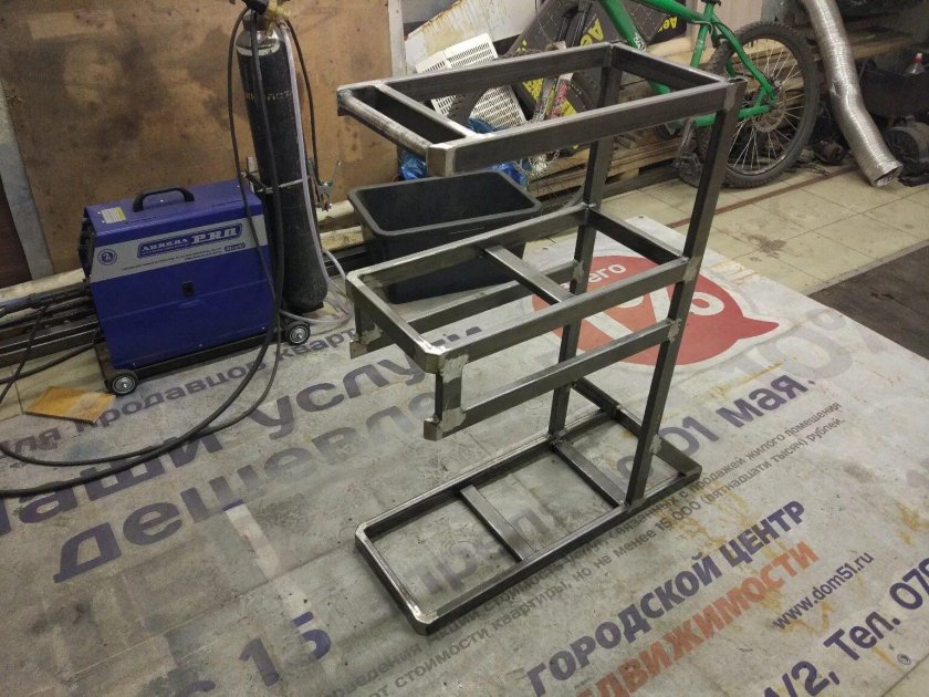 Сварочный стол из профильной трубы 40 20