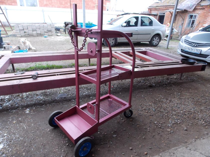 Тележка для сварочных аппаратов WA-5103 Solaris