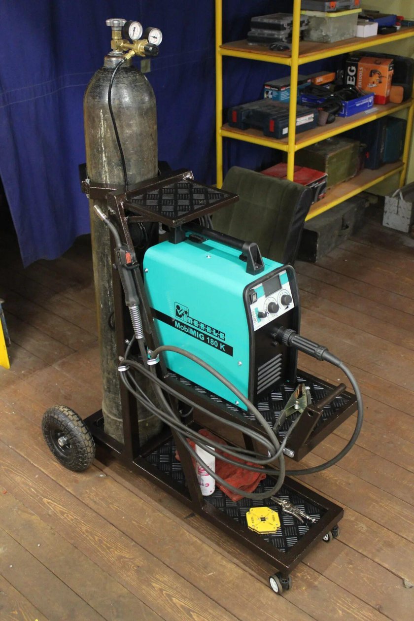 Тележка под сварочный полуавтомат