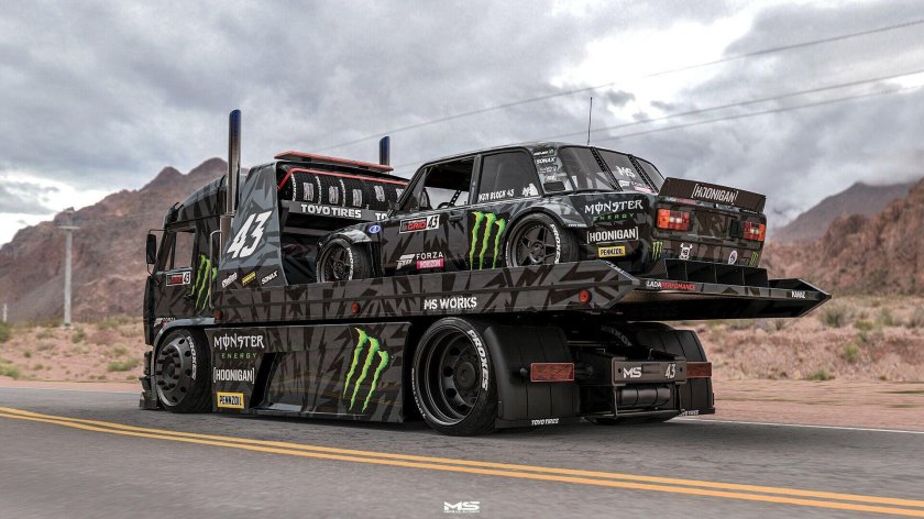 ВАЗ 2106 Кен блок