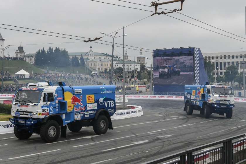 Дрифтовый КАМАЗ