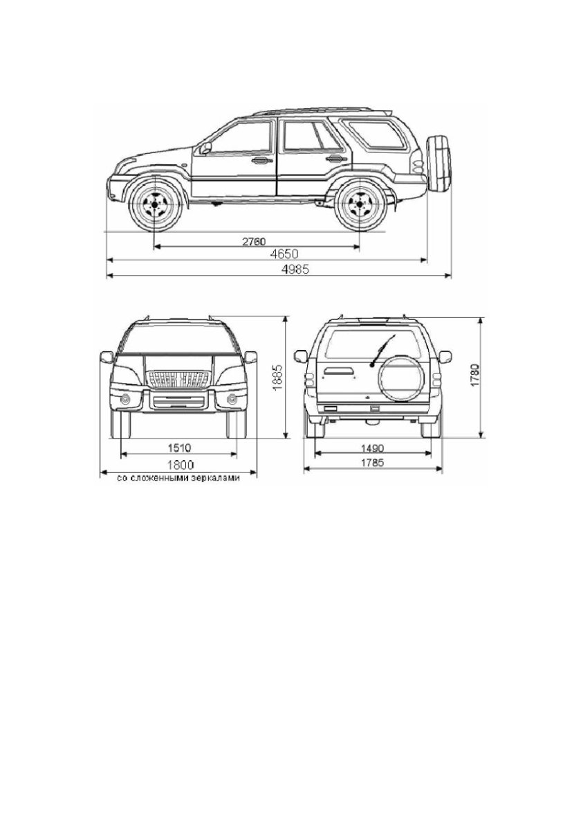 Габариты Дервейс Аврора