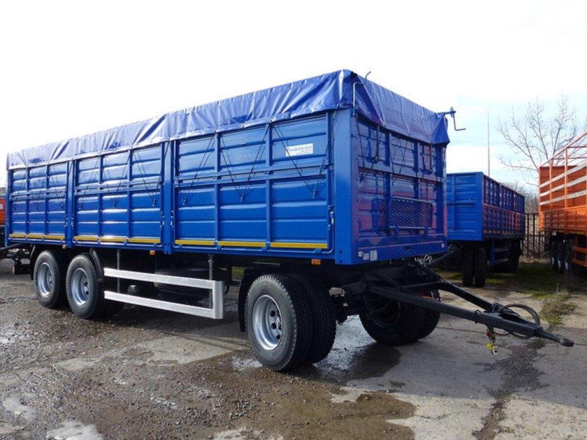 Прицеп бортовой СЗАП-83053