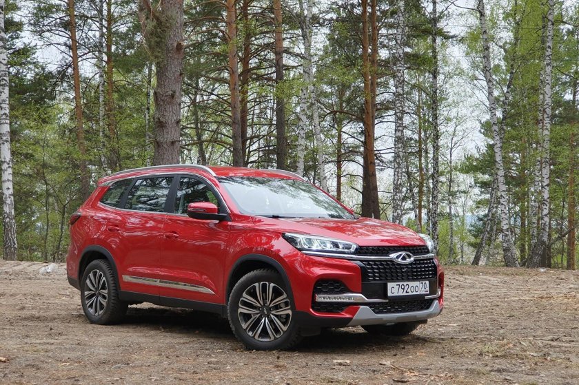 Чери Тигго 8 про красный