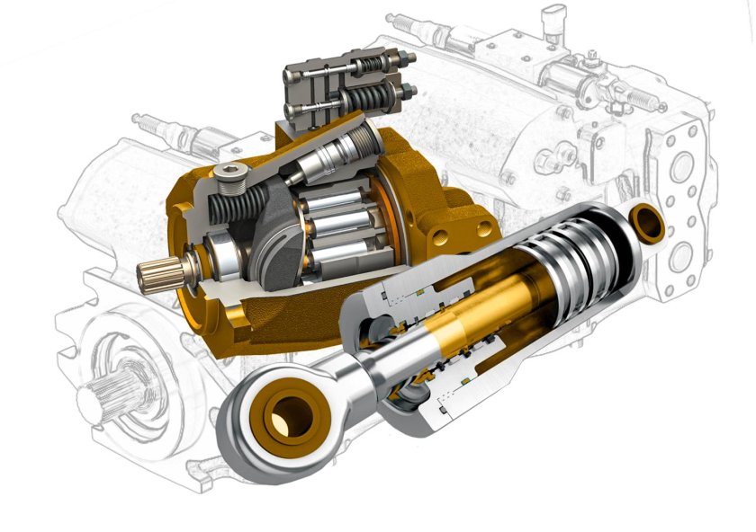 Насос УБРСП ЯМЗ мотор гидро системы