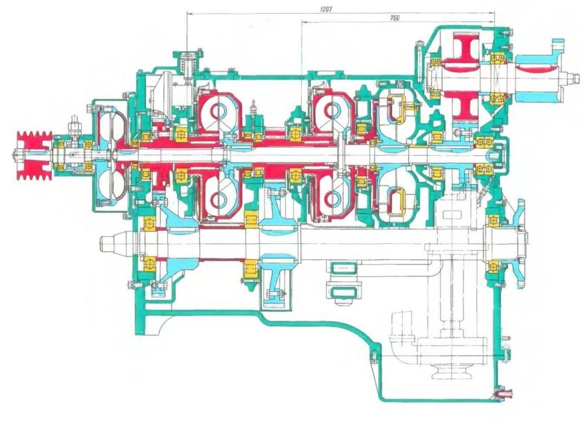 Гидротрансформатор УГП 750 - 1200
