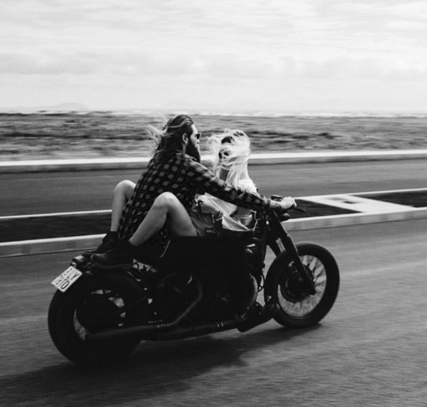 Анастасия Трегубова Harley Davidson