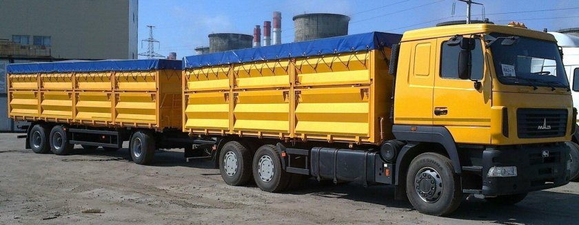 МАЗ 6501а8 Колос