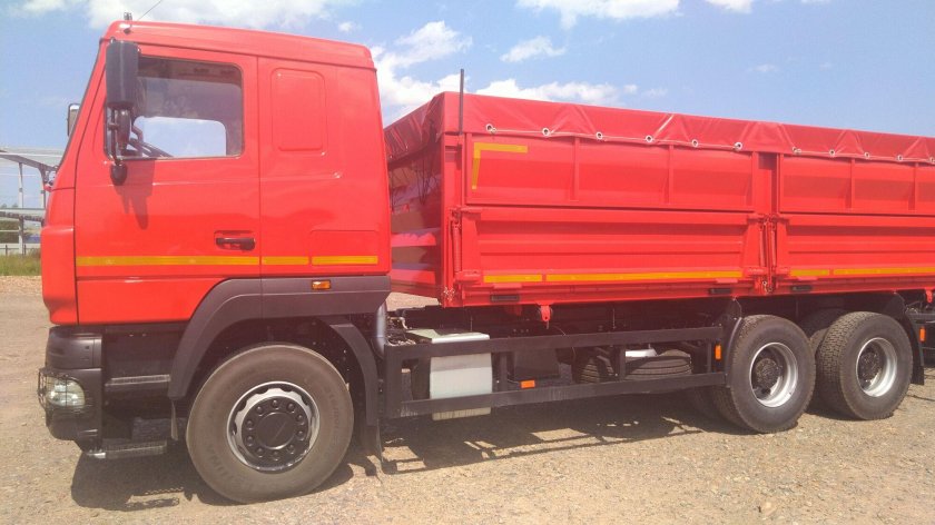 Самосвал зерновоз 6х4 МАЗ 65012j-8535-000