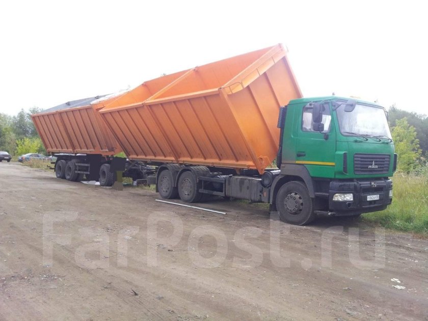 МАЗ 6501в9 самосвал зерновоз