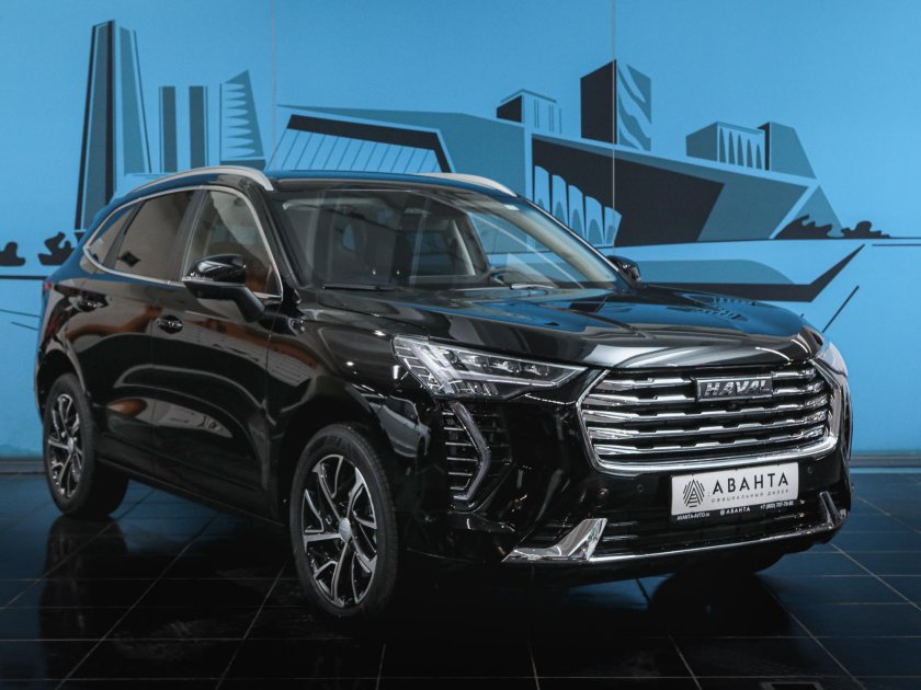 Haval Jolion черный антихром