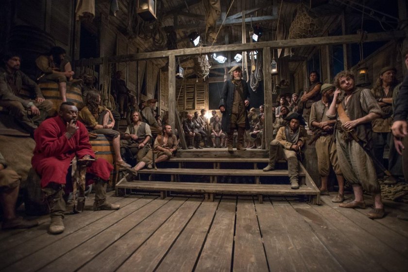 Черные паруса сериал абордаж