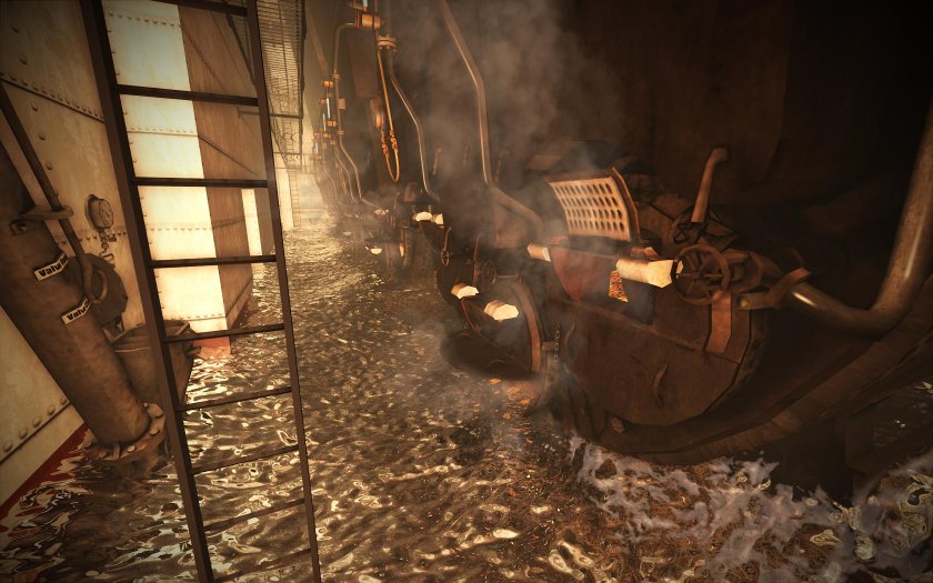 Машинное отделение Титаника