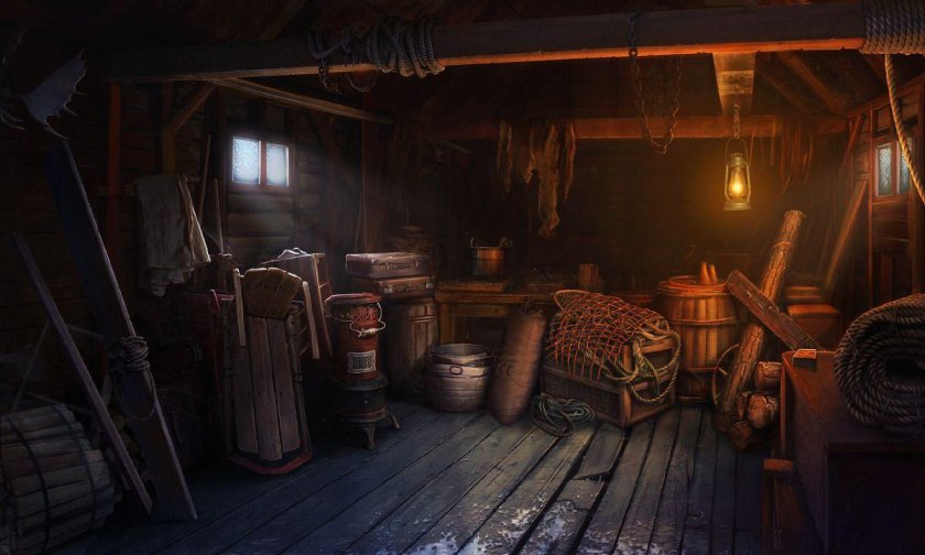 Трюм капитана пиратов