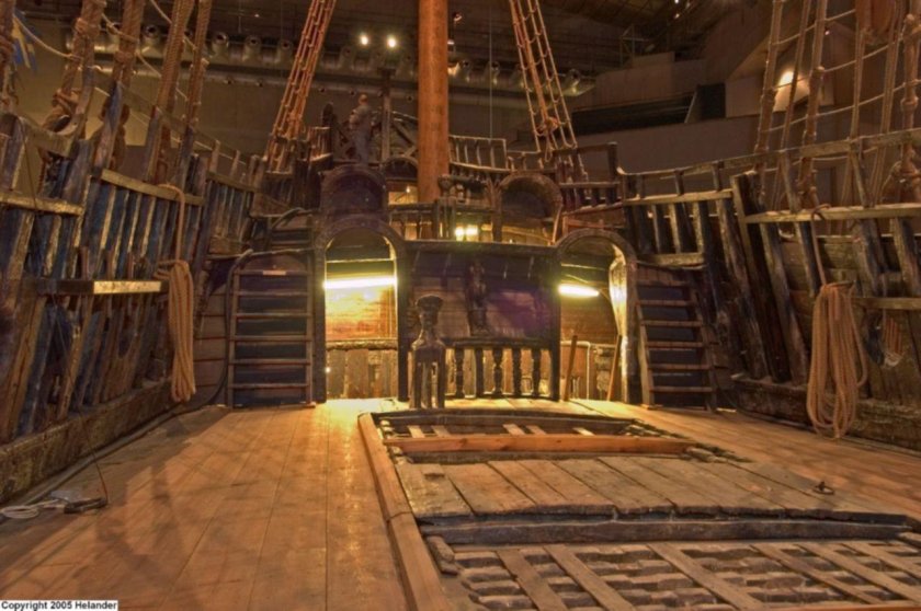 Трюм корабля Васа