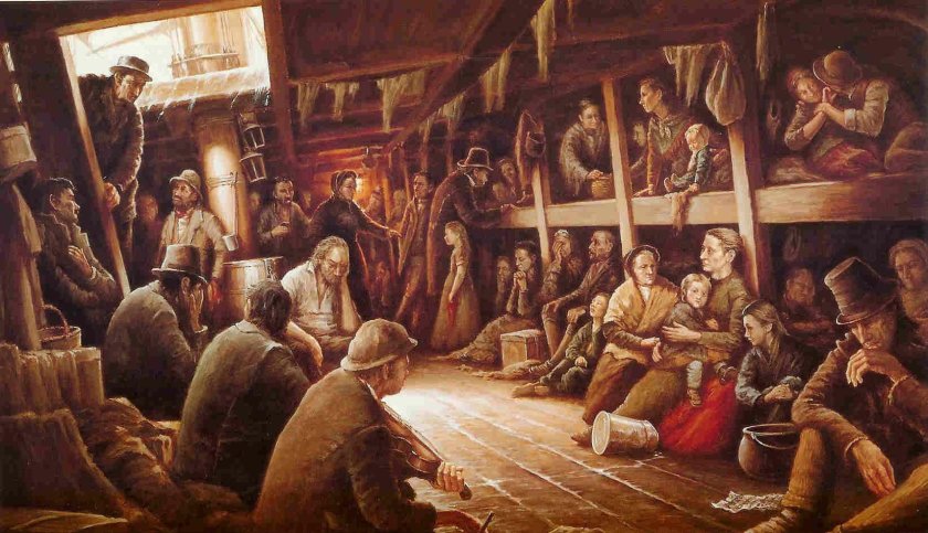 Трюм корабля 19 века