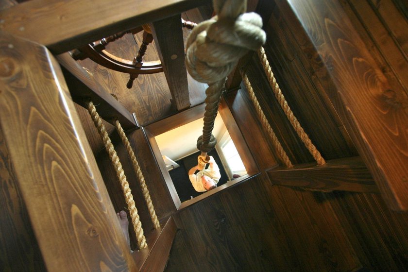 Интерьер в стиле пиратского корабля