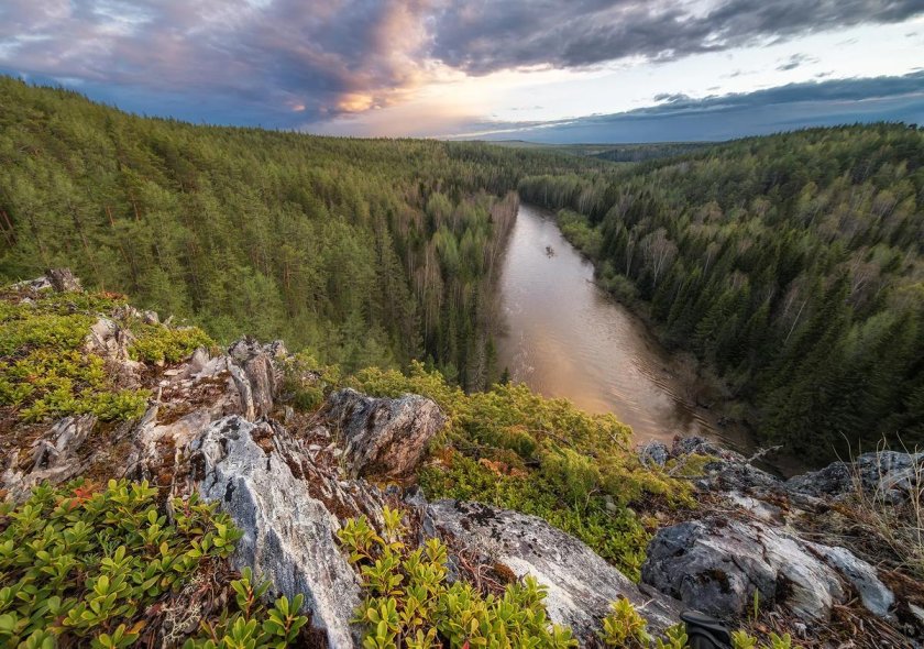 Река Ивдель, Северный Урал