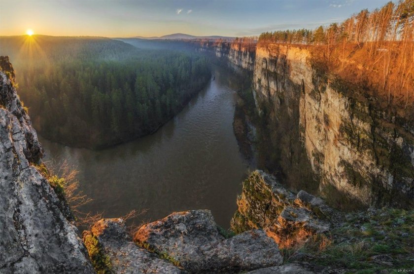 Южный Урал Айские притесы