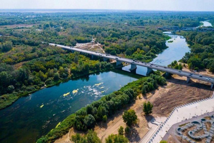 Река Урал Оренбург