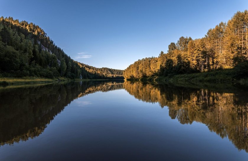 Река Яик Урал