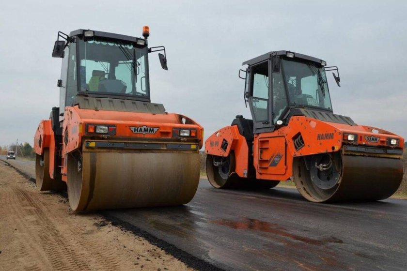 Асфальтовый каток Либхер