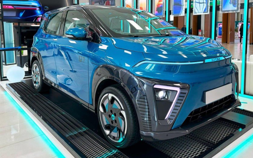 Электромобиль атом Кама