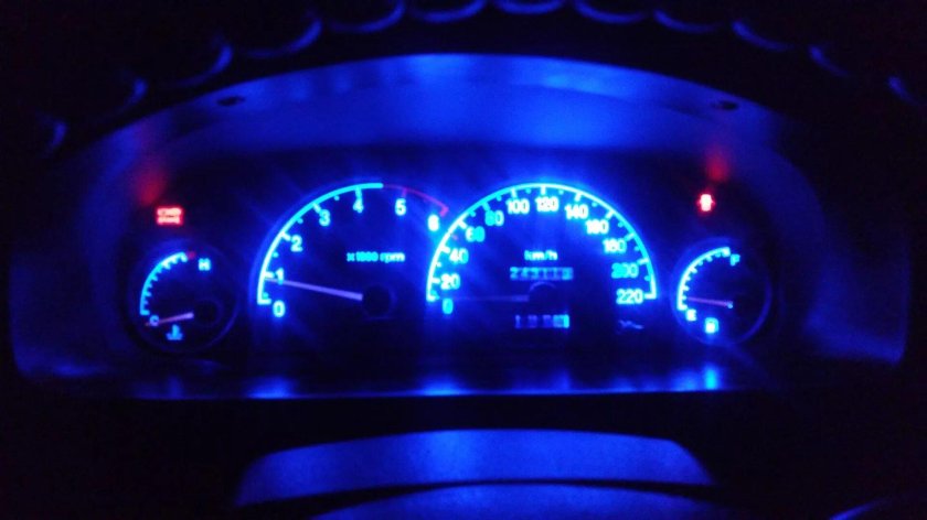 Лампочки приборной панели Hyundai Matrix