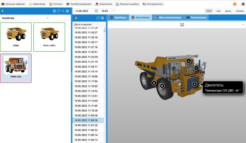 Рама БЕЛАЗ 7555